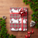 Search for westie christmas wrapping paper Westy
