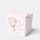 Search for hot air balloon favour boxes Adventure awaits