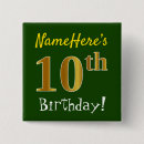 Search for 10th birthday badges 10 years old