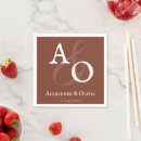 Search for italian napkins Typography