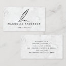Search for quill business cards Modern