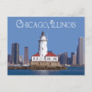 Search for chicago postcards Lighthouse