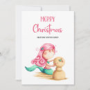 Search for mermaid christmas cards Beach