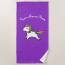 Search for unicorn beach towels Purple