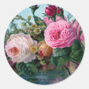 Search for vintage floral design stickers Roses