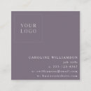 Search for single business cards Modern