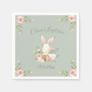 Search for watercolor bunny napkins Baby shower