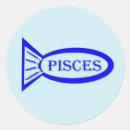 Search for pisces fish stickers Birthday