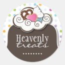 Search for chocolate cookies stickers Heart
