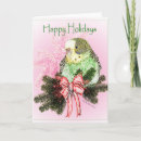 Search for parakeet christmas cards Budgie