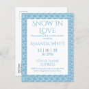 Search for snow bridal shower invitations For her