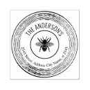 Search for honey bee rubber stamps Return address