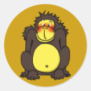 Search for cute gorilla stickers Zoo