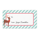 Search for nosed labels Red nose reindeer