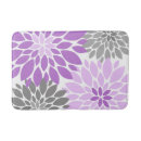 Search for grey and purple bath mats Pattern