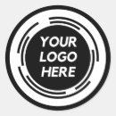 Search for black and white logo stickers Modern