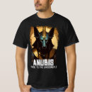 Search for anubis tshirts Egyptian god