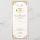 Search for great gatsby wedding menus Gold