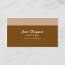 Search for retro business cards Brown