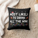 Search for wine cushions Xmas