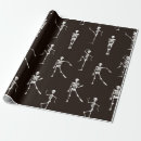 Search for skeleton wrapping paper Retro