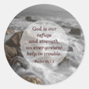 Search for psalm 46 stickers God is our refuge