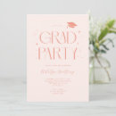 Search for typography graduation invitations Grad party