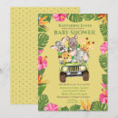 Search for yellow giraffe baby shower invitations Watercolor