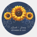 Search for blue sunflower stickers Elegant