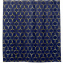 Search for navy blue gold shower curtains Geometric