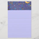 Search for moon and stars stationery paper Vintage