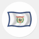 Search for state of virginia stickers West virginia flag