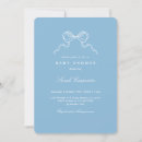 Search for minimalist baby boy shower invitations Bow