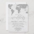 Search for globe wedding invitations Elegant