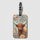 Search for highland cattle luggage tags Vintage