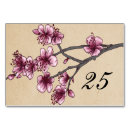 Search for cherry blossom wedding table cards Sakura