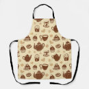 Search for cute coffee aprons Brown