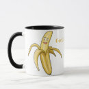 Search for cartoon banana mugs Kawaii