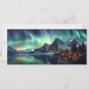 Search for aurora borealis christmas cards Mountains