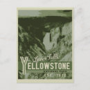 Search for yellowstone postcards Lower falls