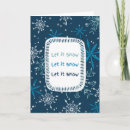 Search for let it snow cards Winter