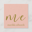 Search for cosmetics business cards Chic