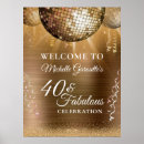 Search for 40 and fabulous posters Glitter