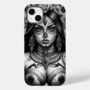 Search for day of dead iphone cases Black