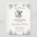 Search for dalmatian baby shower invitations Watercolor