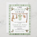 Search for duck hunting baby shower invitations A little hunter