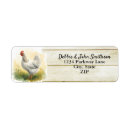 Search for farmer return address labels Rooster