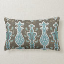 Search for turquoise and brown cushions Aqua