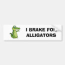 Search for crocodile bumper stickers Animal