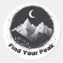 Search for mountain drawing stickers White